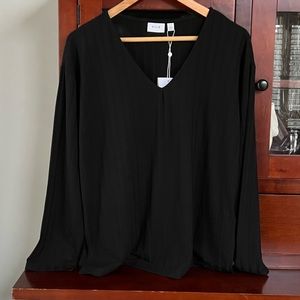 VILA V Neck Long Sleeve Top XS
